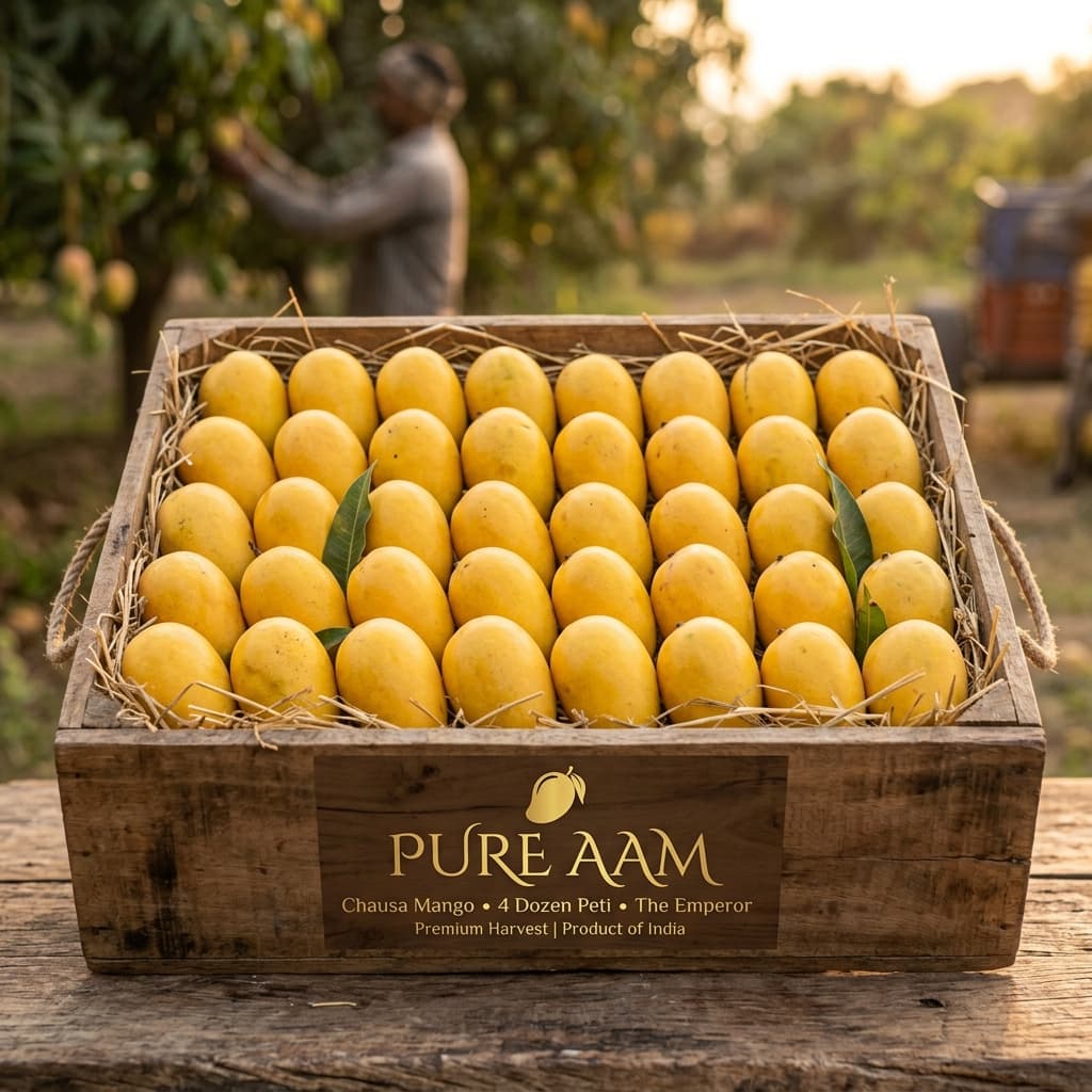 Chausa Mango 4 Dozen Peti