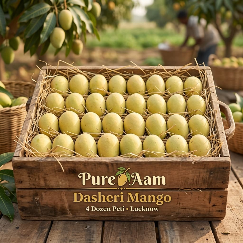 Dasheri Mango 4 Dozen Peti